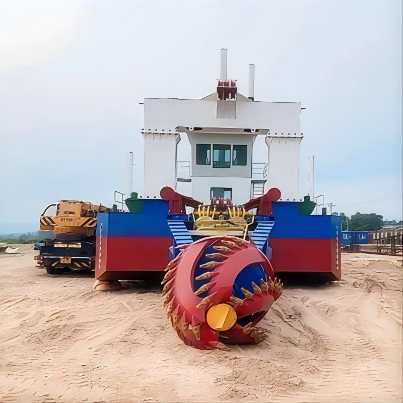 Cutter Suction Dredger - המחפר הימי והנחל העוצמתי